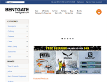 Tablet Screenshot of bentgate.com